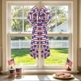 thumbnail image 4 of Cififendec 4th of July Wreath Bow, 22.83"×11.02", Patriotic Large American Flag Star-Striped Decorative Bow for Front Porch, Fence and Outdoor Holiday Decor, 4 of 5