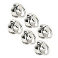 thumbnail image 4 of Rivets en Cuir, Rivets à Tête Ronde Matériau Cuivré Brillant Durable et Solide avec Anneaux de Traction pour Sacs Argent, 4 of 8