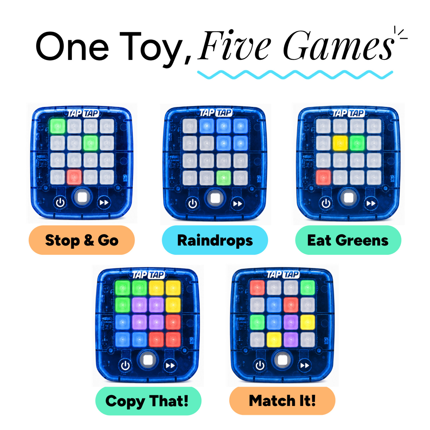 Flycatcher TapTap Smart Fidget Toy with 5 Games photo 2