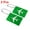 Green, variant on Unique Bargains Travel Aluminum Luggage Tags Holders For Baggage Suitcases, 2/7 Pack