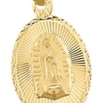 thumbnail image 3 of Medalla Oval Virgen De Guadalupe Med Oro 10 K Joyería M De Leon Medalla Oval Virgen De Guadalupe, 3 of 3
