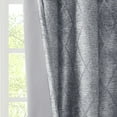 thumbnail image 5 of Home Essence Blake Diamond Jacquard Total Blackout Panel, 5 of 10