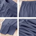 thumbnail image 4 of Dianli Women High Waist Lightweight Straight Leg Lounge Pants Thin Summer Sleepwear Breathable Soft Relaxed Fit Comfortable Homewear Easy Care, 4 of 8