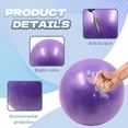 thumbnail image 3 of BESTSKY Exercise Ball,9.84in Excersing Ball,Anti-Slip Pilates Ball,Purple, 3 of 7