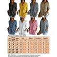 thumbnail image 2 of Frontwalk Womens Blouses Button-Down Shirts Soft Tops Collared Casual Work Shirt Black S, 2 of 5
