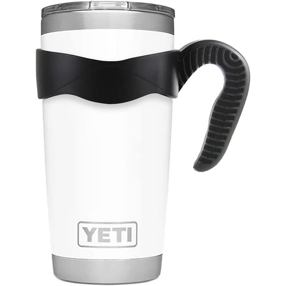 Tumbler Handle for YETI Rambler Cup, Anti Slip Travel Mug Grip Cup Holder for Stainless Steel Tumblers, Yeti, Ozark Trail, Rtic,Sic and More Tumbler Mugs BPA Free ( 20OZ,30OZ)