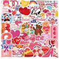 thumbnail image 2 of Pegatinas bonitas de San Valentín con corazones, rosas y animales para niños, adolescentes y adultos., 2 of 8