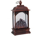 thumbnail image 2 of Kurt S. Adler 5.3-Inch Battery-Operated LED Fireplace Lantern, 2 of 8