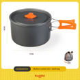 thumbnail image 1 of Juego de utensilios de cocina plegables para acampar al aire libre, hervidor de agua, sartén, olla para sopa, encendedor, bolsa de almacenamiento, accesorio de transición, 1 of 4