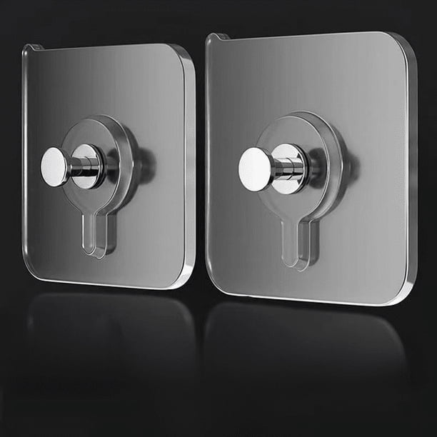 Pegatinas sin perforaciones y sin clavos para colgar decoraciones de estantes con tapón de rosca, pegatinas resistentes sin costuras para el hogar, pegatinas para marcos de fotos con tornillos