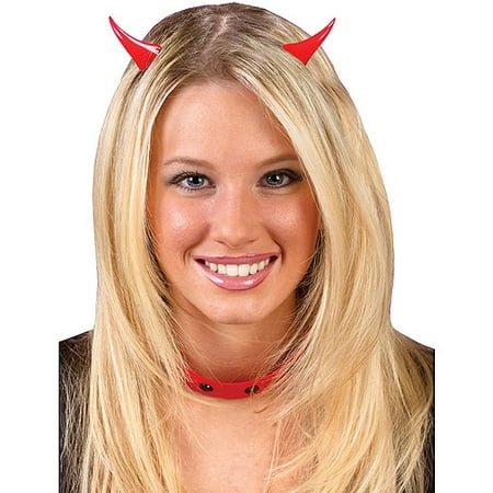Clip-On Devil Horns Halloween Accessory