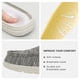 thumbnail image 4 of Mocasines Casual Slip-On para Hombre Bruno Marc Splice Gris Talla 10, 4 of 6