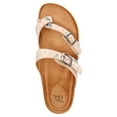 thumbnail image 6 of Time and Tru Women’s Toe Thong Footbed Slide Sandals, Wide Width Available, 6 of 6