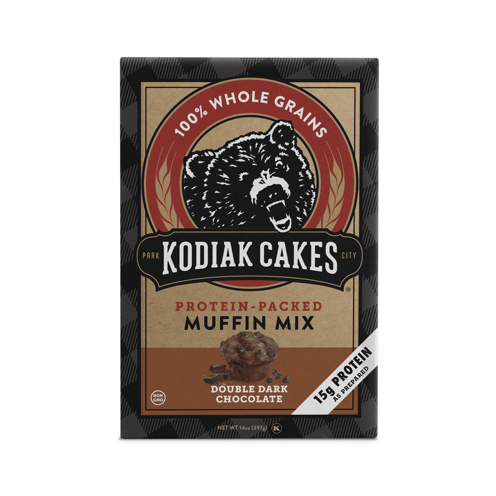 Kodiak Cakes Protein Packed Double Dark Chocolate Muffin Mix, 14 Oz