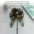 thumbnail image 3 of Pull Bows Ribbon for Gift Wrapping Festive Wedding Gifts Baskets Multifunctional Decoration Wear-resistant Gifts Baskets Multifunctional Christmas Present Black, 3 of 6