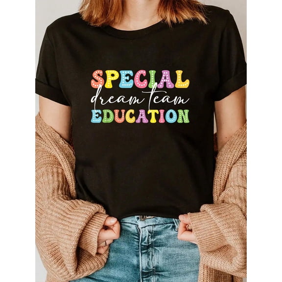 Special Education Dream SPED Team Teacher Awareness T-Shirt