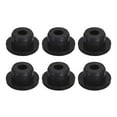 thumbnail image 1 of Unique Bargains 6 Pcs Black Plug Holes, H17 Rubber Button Plug for 16mm/0.63' Hole, 1 of 6