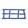 Jeffers Equine Adjustable Open Horse Stall Guard, Blue – Heavy Duty Poly Web Stable Gate Barrier and Stall Door Accessories for Horses, Barns, Stables & Equestrian Use - 18”H x 36”-48”L