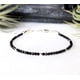 thumbnail image 1 of Pulsera de turmalina negra para mujer, brazalete de protección Empath, joyería delicada de turmalina negra, cristal de turmalina negra, 1 of 4