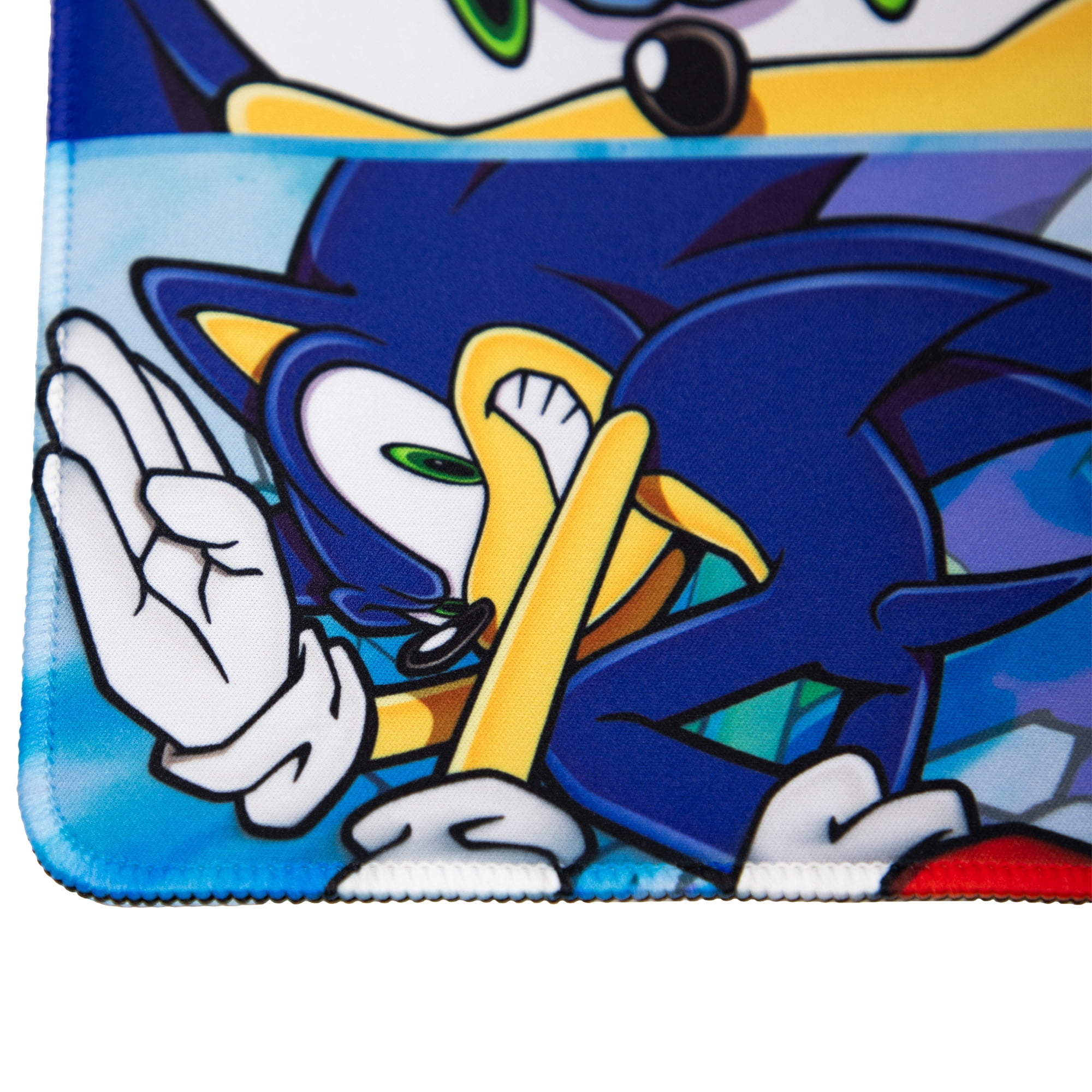 KESS: Sonic: Playmat - Modern Sonic - 23.75 x 13.5" Neoprene, Non-Slip, Tabletop Accessory, Comfort & Protection, Card-Board-Dice-RPG Games, Mouse Pad