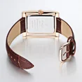 thumbnail image 2 of Reloj Cuadrado De Piel De Cuarzo Para Hombre Wwoor 8017 Color del bisel Rose White, 2 of 2