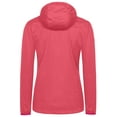 thumbnail image 6 of Little Donkey Andy Women's Lightweight Hooded Softshell Jacket for Running Travel Hiking, Windproof, Water Repellent Watermelon Size M, 6 of 7