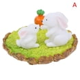 thumbnail image 1 of 3Pcs/Set Micro Rabbit Swan Figurine Miniature Ornaments for DIY Fairy Garden, 1 of 6