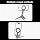 thumbnail image 4 of Portable Aluminum Phone Holder Tripod 360 Adjustable Magnetic Mounting Easy to Use for Video Recording & Photography, 4 of 4