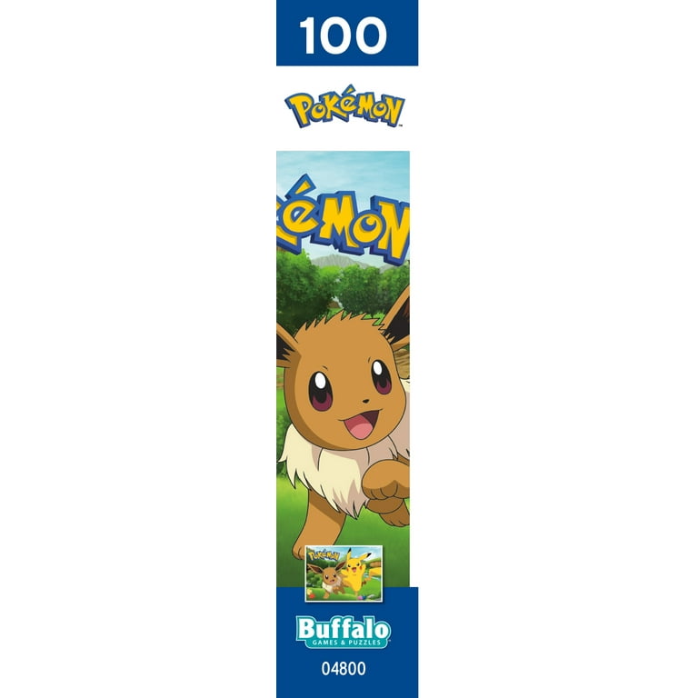 Buffalo Games Pokemon Eevee & Pikachu 100 Piece Jigsaw Puzzle