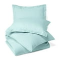 thumbnail image 2 of Hearth & Harbor 3-Piece Aqua Blue Duvet Cover Set, Full, 2 of 5