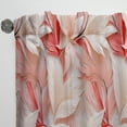 thumbnail image 3 of Designart "Tropical Lineage" Tropical Pink Curtain 1 Panel, 3 of 6