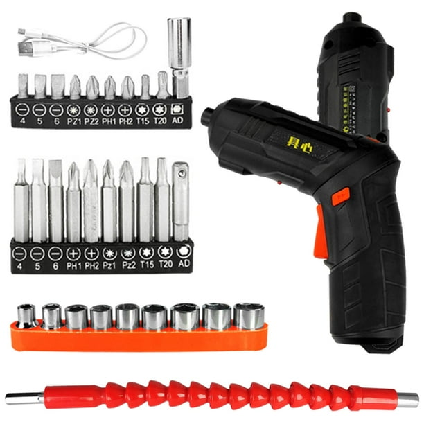 Electric screwdriver cheap with light