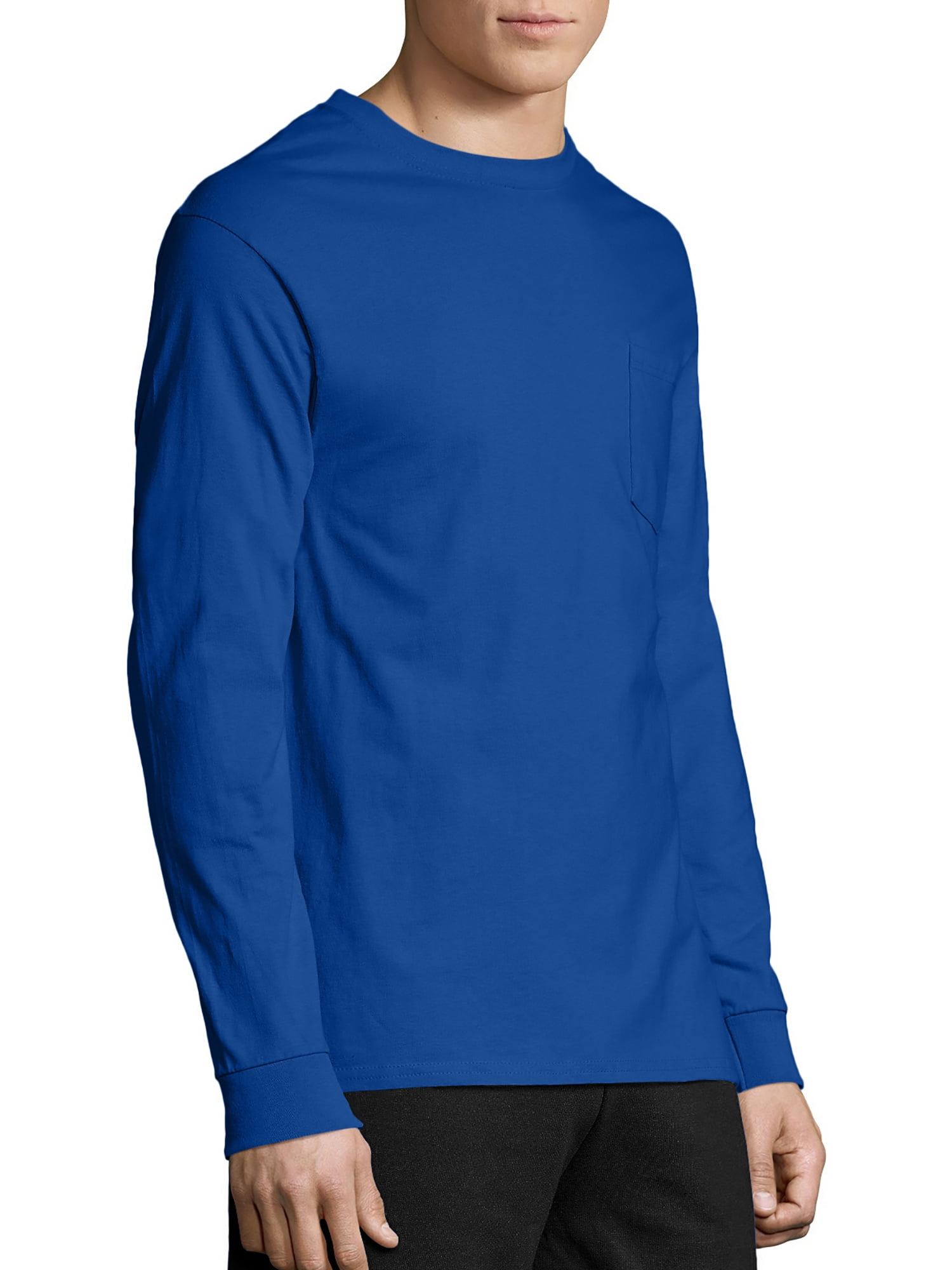 ★Wai Kei★ MY HAPPY IS Long Sleeve T-Shirt Navy YKBE01TS10- T-Shirts - waikei