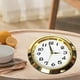 thumbnail image 4 of Reloj Insertado con Agujas Metálicas Numeración Arábiga Mecanismo de Reemplazo Parte para Relojes de Mesa Artesanales Herramienta para Manualidades Ad Dorado, 4 of 9
