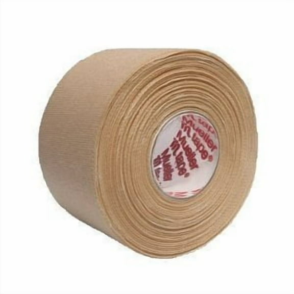Mueller MTape Colored Athletic Tape - 1.5 inches x 10 yards - Beige, 32 Rolls