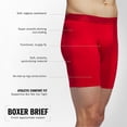 thumbnail image 2 of Calzoncillo bóxer adidas, paquete de 3 unidades, para hombre Better Scarlet/Black/Onix, 2 of 7