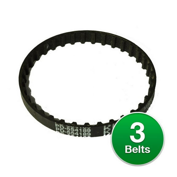 Original Vacuum Belt for Kirby 554189S / 554189 (3 Pack)