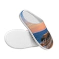 thumbnail image 3 of Yiaed Lighthous1 Print Slippers Fuzzy Warm Cozy Slippers Non Slip House Slippers For Indoor Outdoor Slippers House Slippers-11, 3 of 7
