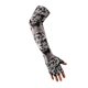 thumbnail image 5 of Sywqhk Sun Protection Half Fingers Ice Arm Sleeves Unisex Arm Cover (Camo Green) Sywqhk Alta Calidad, 5 of 7