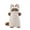 White Brown, variant on ZAXARRA Cute Cartoon Cat Doll Lovely Animal Stuffed Soft Plush Toys Home Decoration Birthday Gift for Kids Adults