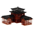 thumbnail image 1 of BRIGHTFUFU Estatua de jardín de pagoda en miniatura para decoración de jardín zen japonés para decoración de peceras y figuras de bonsái para accesorios de meditación y decoración de micropaisajes, 1 of 7