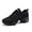 Black/Pink-air Cushion, variant on Women's Jazz Shoes Lace-up Sneakers Modern Dance Shoes Platform Walking Dance Shoes