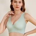thumbnail image 5 of Maternity Underwear Lactation Bra Cross Style No Underwire Bra Maternal Sleep Bra - Mint green, 5 of 5