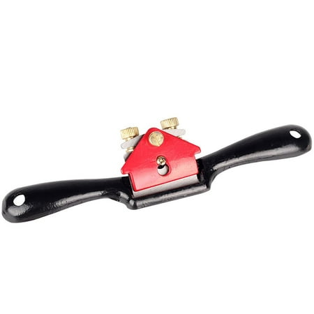 

Adjustable Hand Planer Cast Iron with 5 SK2 Blades Multifunctional Manual Spokeshave Trimming Planer Wood Edge Cutting Tool for Woodworking Carpentry DIY
