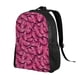thumbnail image 2 of Fotbe Pink Butterfly Mochila de Viaje para Laptop, Mochila Ejecutiva Delgada y Resistente 15.6", 2 of 8