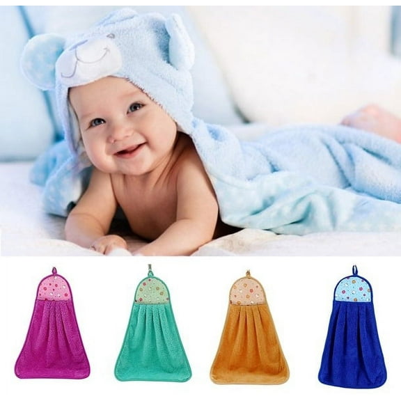 Dengjunhu 2Pcs Baby Towel - Softest Hooded Bath Towel for Babie, Toddler,Infant - Ultra Absorbent, Natural Baby Towel Perfect for Boy and Girl