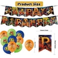 thumbnail image 3 of 32 Pcs For Metroid Cartoon-Themed For Prime Party Decoration Set - Includes Banner, Cake Topper, 12 Cupcake Toppers, and 18 Balloons for Celebratory Occasions, 3 of 4