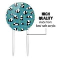 thumbnail image 6 of Acrylic Panda and Bamboo Pattern Cake Topper Party Decoration for Wedding Anniversary Birthday Graduation, 6 of 6