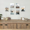 thumbnail image 4 of Lake Scene Wall Art Pictures Boat Pier Artwork Mountain Forest Prints Nature Landscape Photograph for Living Room Wall Decor Unframed 8x10 Inches Set of 6, 4 of 4