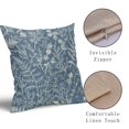 thumbnail image 4 of Juego de 2 fundas de almohada de algodón, color azul claro, 45 x 45 cm, de Sorfbliss, 4 of 8